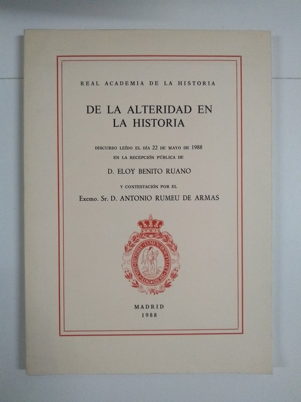 De la alteridad en la historia