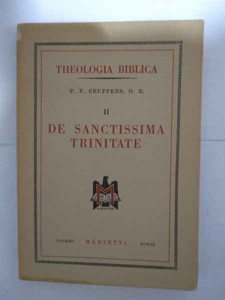De Sanctissima Trinitate. II