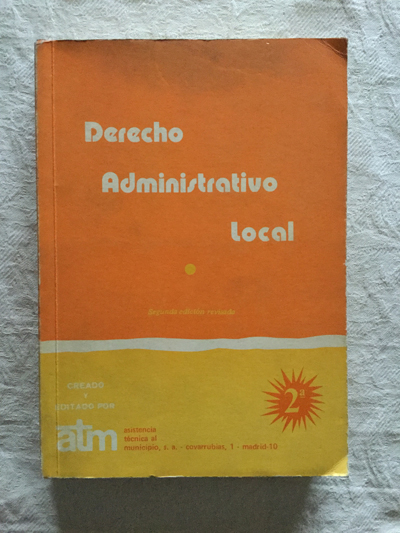 Derecho administrativo local