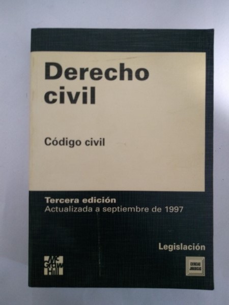 Derecho civil. Codigo civil