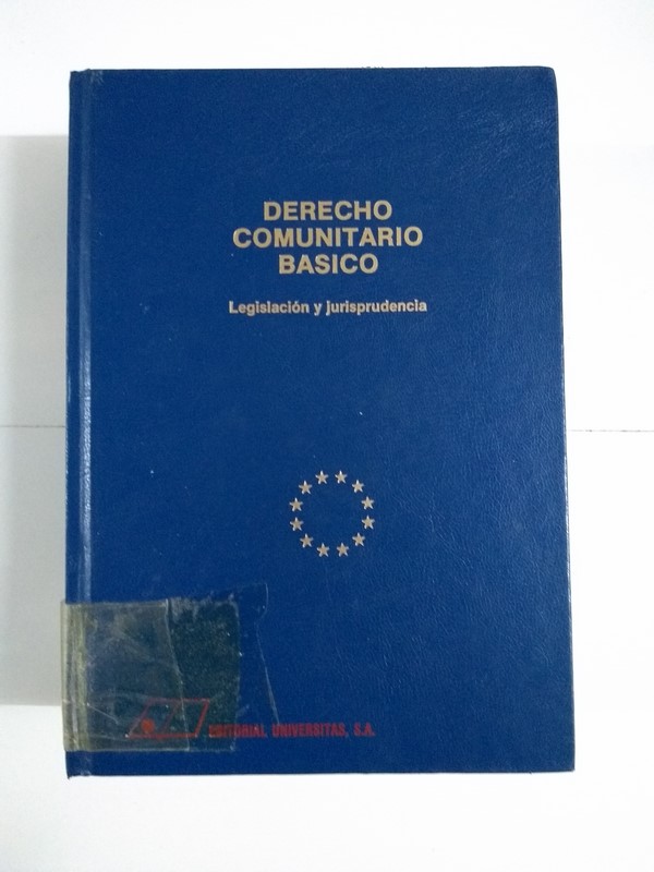 Derecho comunitario basico