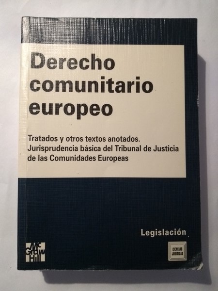 Derecho comunitario europeo