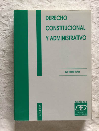 Derecho constitucional y administrativo