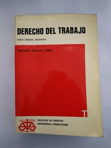 Derecho del trabajo