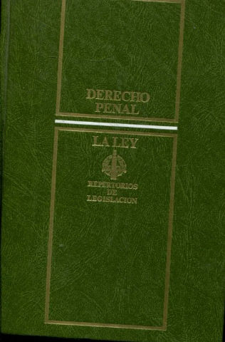 DERECHO PENAL (REPERTORIOS DE LEGISLACION LA LEY).