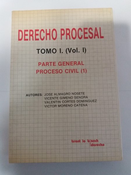 Derecho Procesal. I