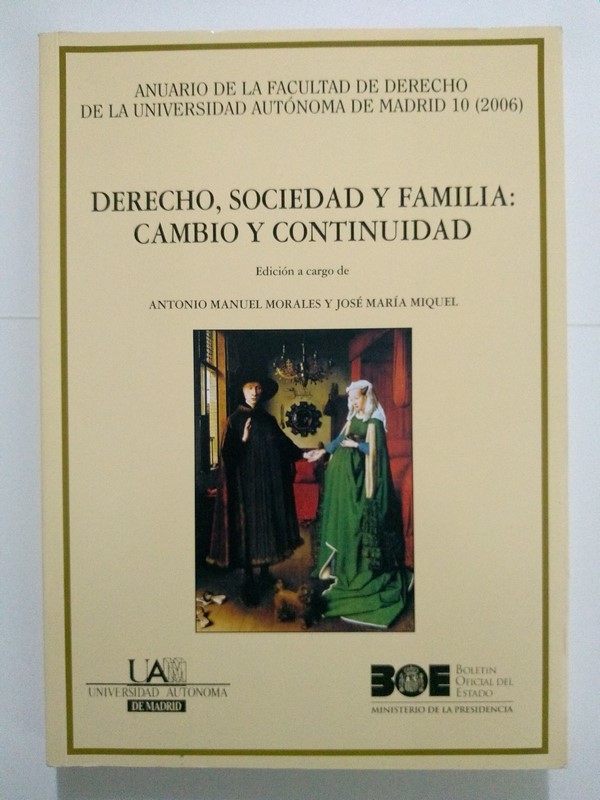 Derecho, Sociedad y Familia: Cambio y Continuidad