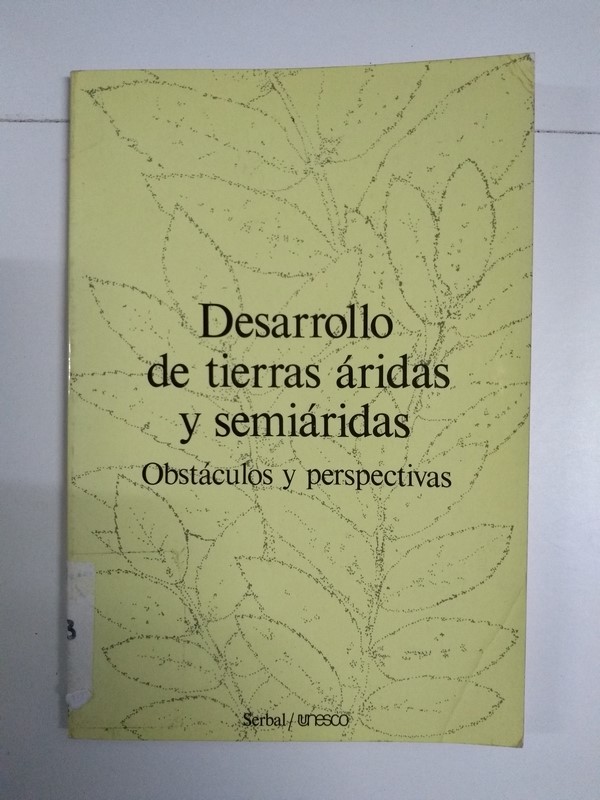 Desarrollo de tierras áridas y semiáridas