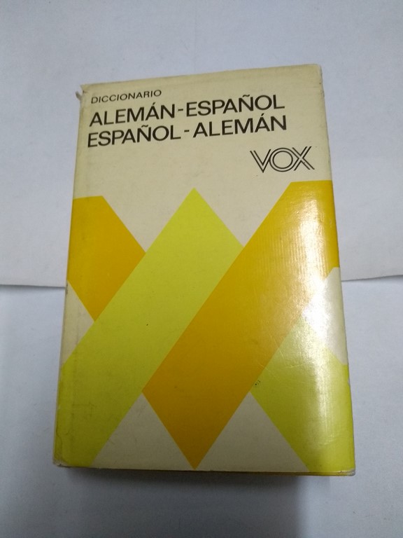 Diccionario Alemán - Español, Español – Alemán