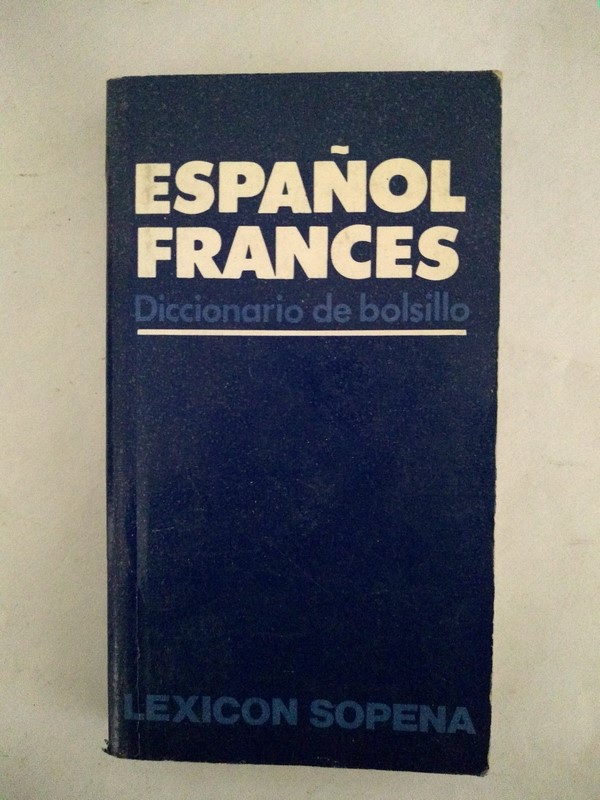 Diccionario de bolsillo. Frances – Español