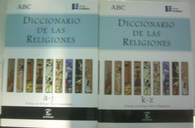 DICCIONARIO DE LAS RELIGIONES. A-J, K-Z.