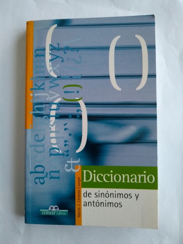 Diccionario de sinónimos y antónimos