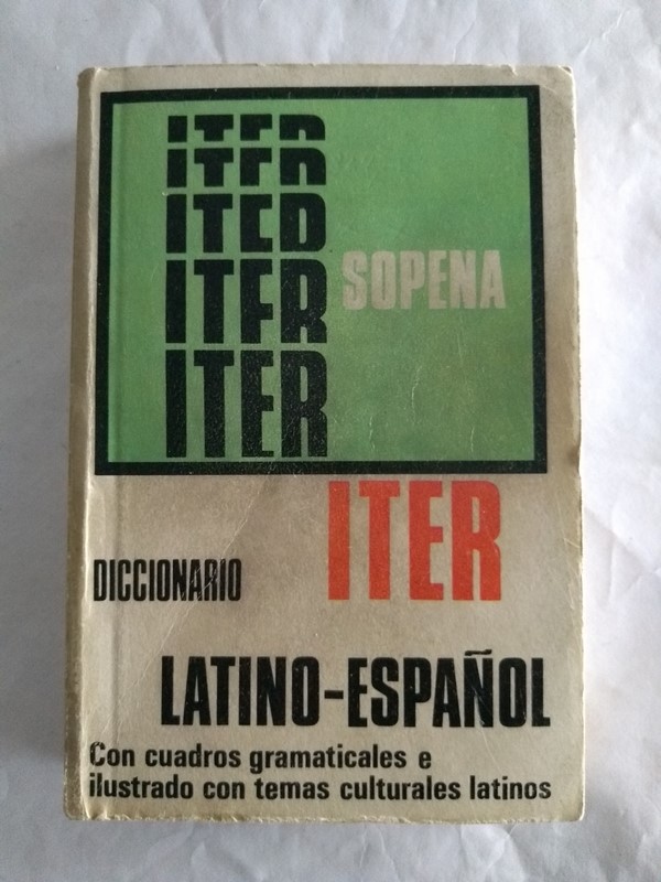 Diccionario latino – español