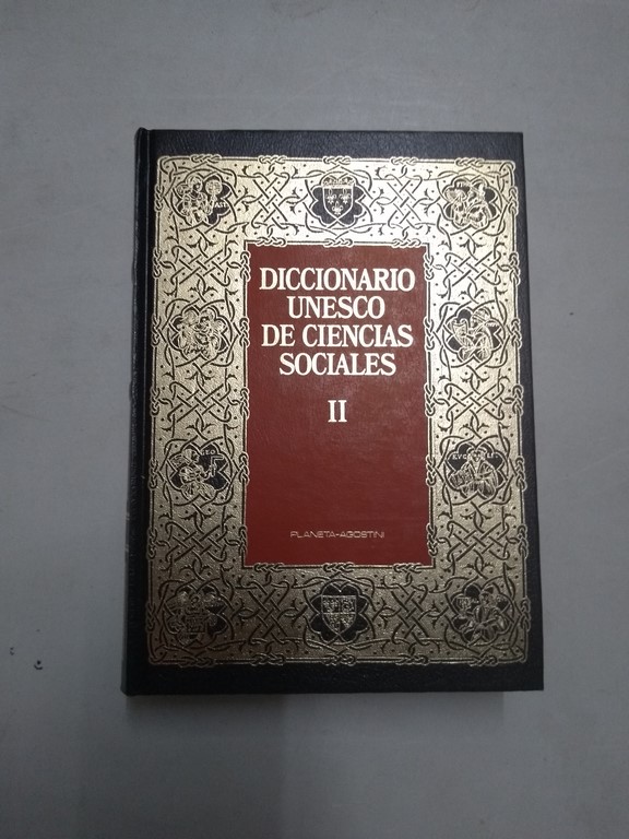 Diccionario Unesco de Ciencias Sociales, II