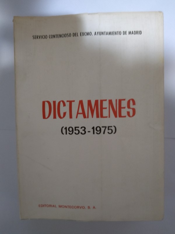 Dictamenes (1953 – 1975)