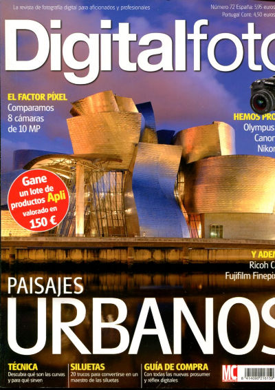 DIGITALFOTO. LA REVISTA DE FOTOGRAFIA DIGITAL PARA AFICIONADOS Y PROFESIONALES. NUM. 72.