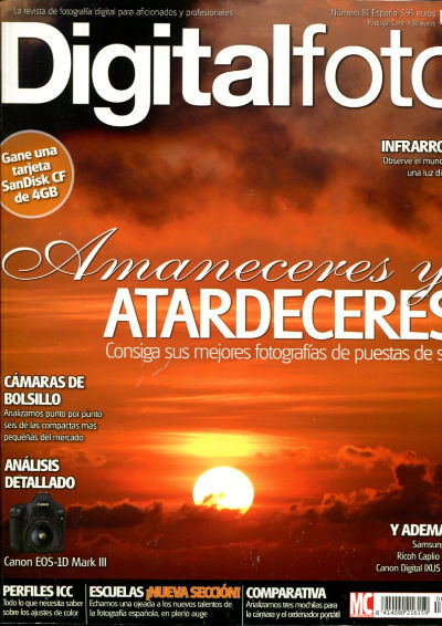 DIGITALFOTO. LA REVISTA DE FOTOGRAFIA DIGITAL PARA AFICIONADOS Y PROFESIONALES. NUM. 81.