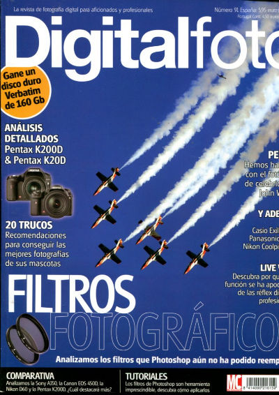 DIGITALFOTO. LA REVISTA DE FOTOGRAFIA DIGITAL PARA AFICIONADOS Y PROFESIONALES. NUM. 91.