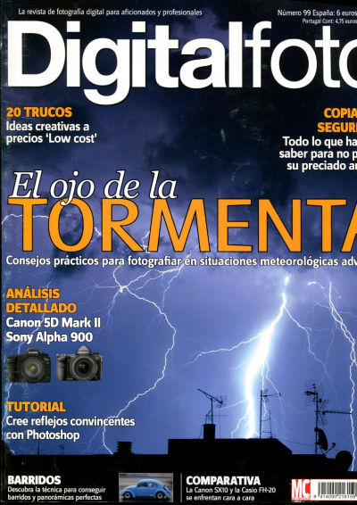 DIGITALFOTO. LA REVISTA DE FOTOGRAFIA DIGITAL PARA AFICIONADOS Y PROFESIONALES. NUM. 99.