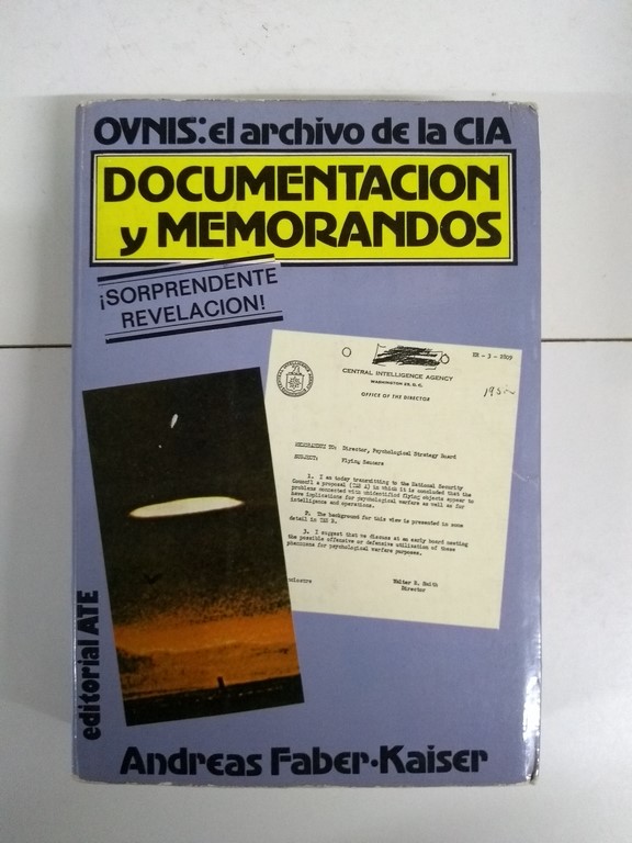 Documentación y memorandos