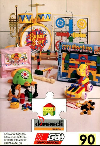 DOMENECH MUSICAL, CATALOGO GENERAL 1990.