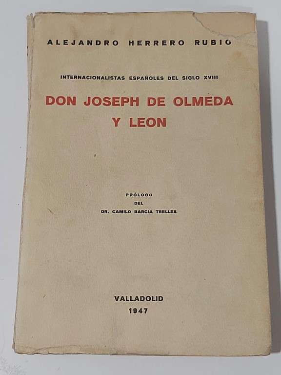 Don Joseph de Olmeda y León