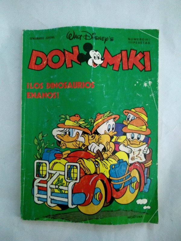 Don Miki. ¡Los dinosaurios enanos!