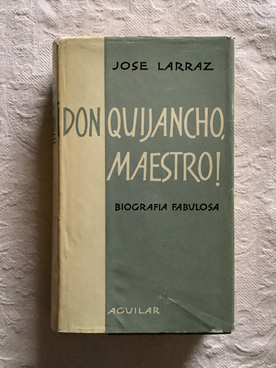 Don Quijancho, maestro!
