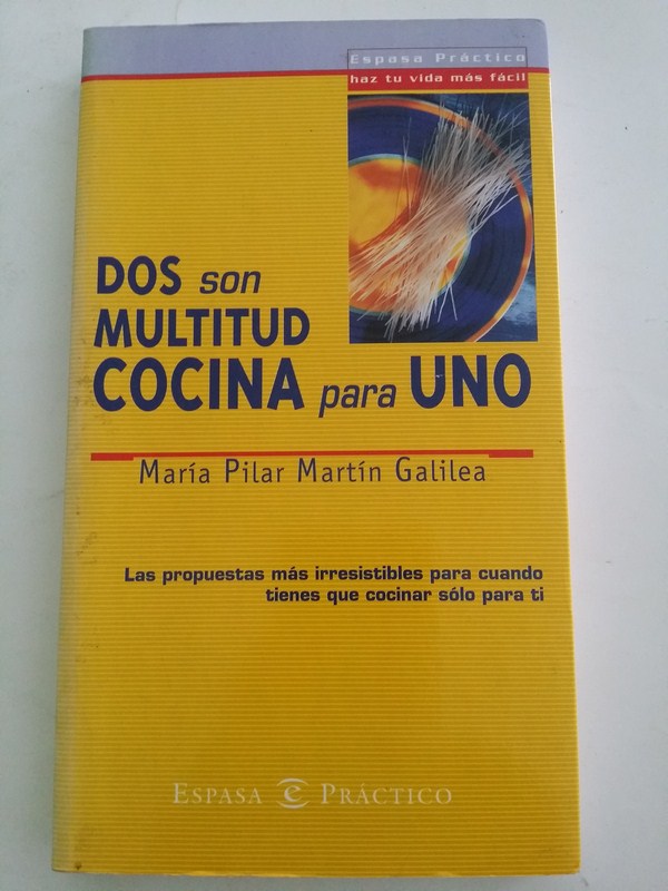 Dos son multitud, cocina  para uno