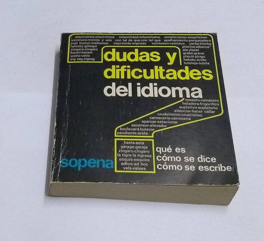 Dudas y dificultades del idioma