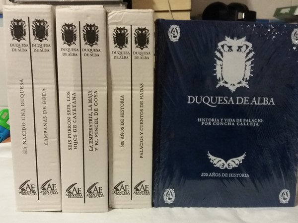 Duquesa de Alba. Palacios y cuentos de hadas. 6 tomos