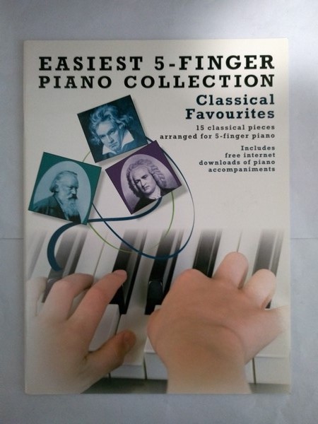 Easiest 5 – Finger Piano Collection. Classical Favourites