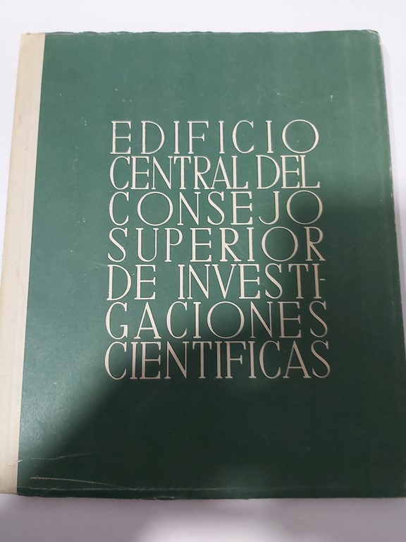 Edificio central del consejo superior de investigaciones científicas.