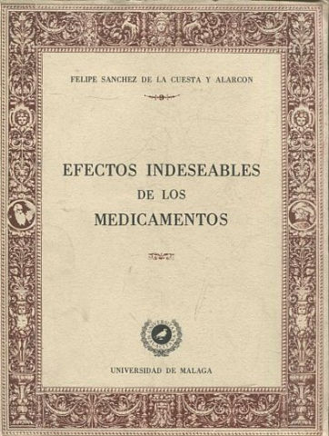 EFECTOS INDESEABLES DE LOS MEDICAMENTOS.