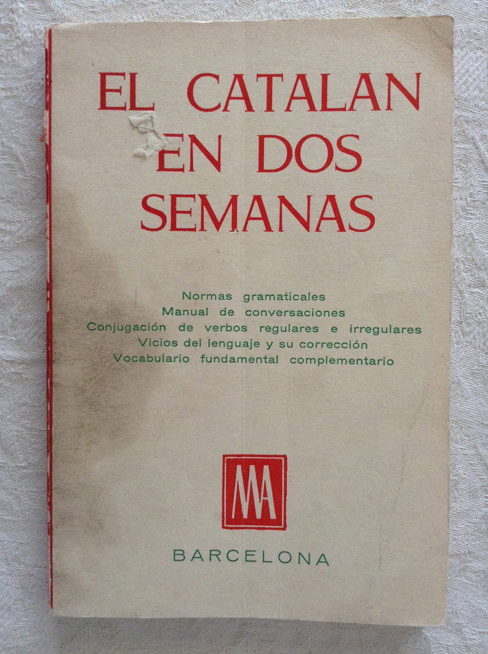 El catalán en dos semanas