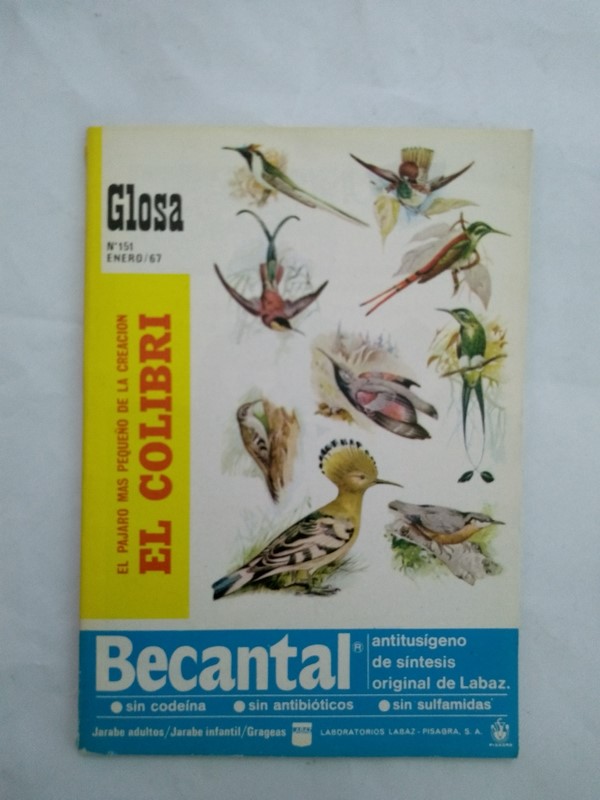 El colibri. Becantal. Nº 151