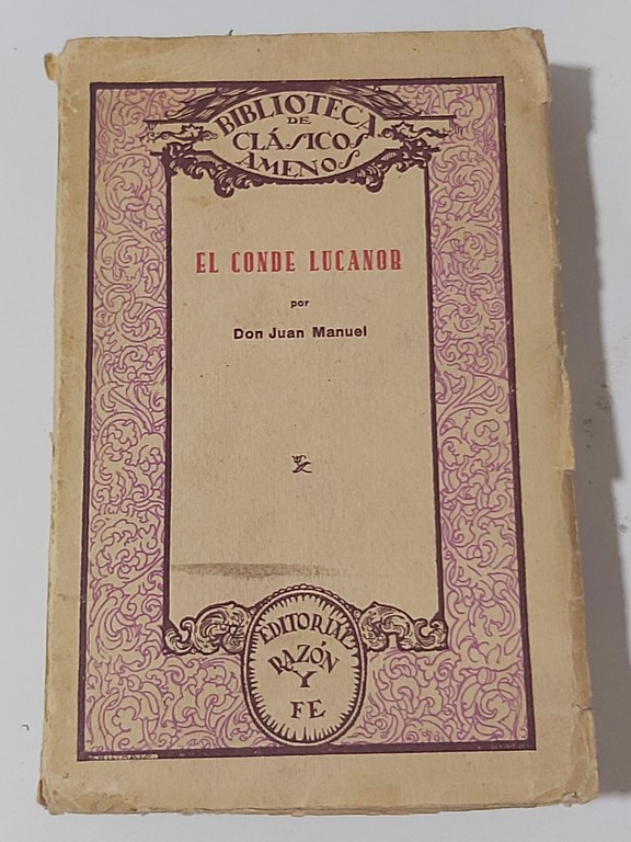 EL CONDE LUCANOR
