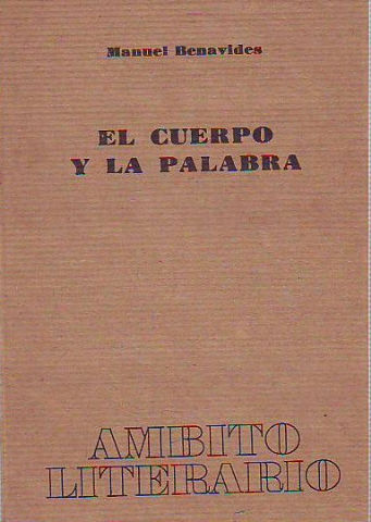 EL CUERPO Y LA PALABRA.