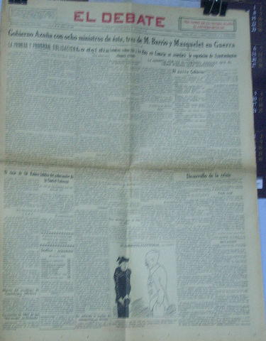 EL DEBATE. AÑO XXVI. NUM. 8183. JUEVES 20 DE FEBRERO DE 1936.