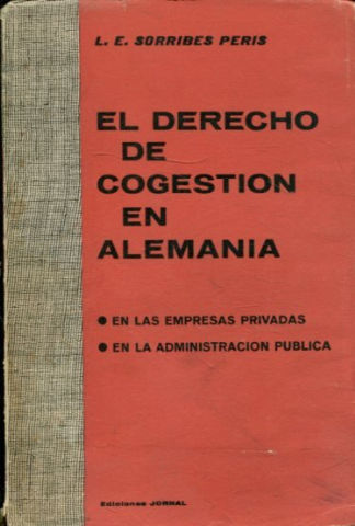 EL DERECHO DE COGESTION EN ALEMANIA.