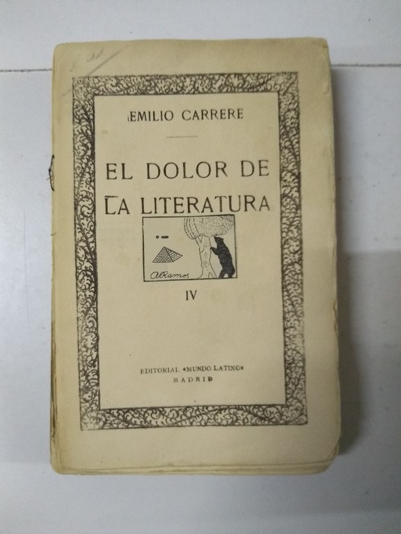 El dolor de la literatura