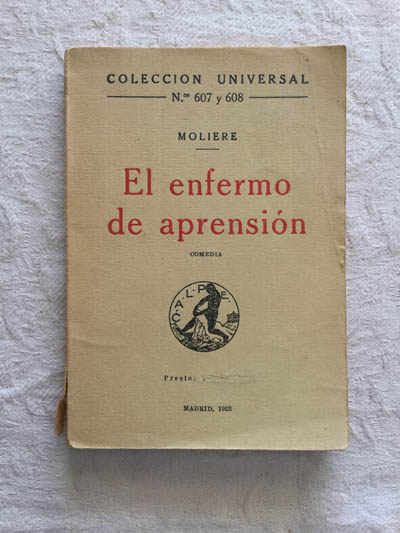 El enfermo de aprensión