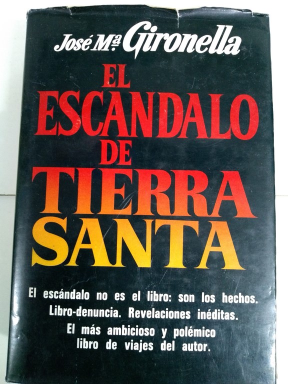 El escandalo de tierra santa