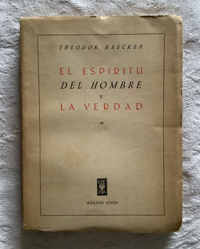 El espíritu del hombre y la verdad