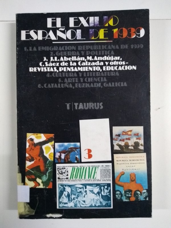 El exilio español de 1939, 3 revistas, pensamiento, educación