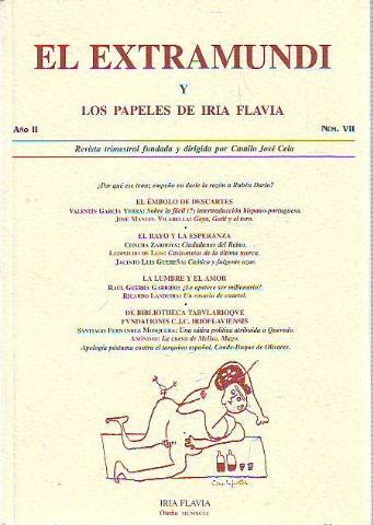 EL EXTRAMUNDI Y LOS PAPELES DE IRIA FLAVIA. AÑO I, NUM. VII.