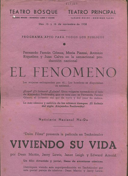 EL FENOMENO/ NP-D-/ VIVIENDO SU VIDA.