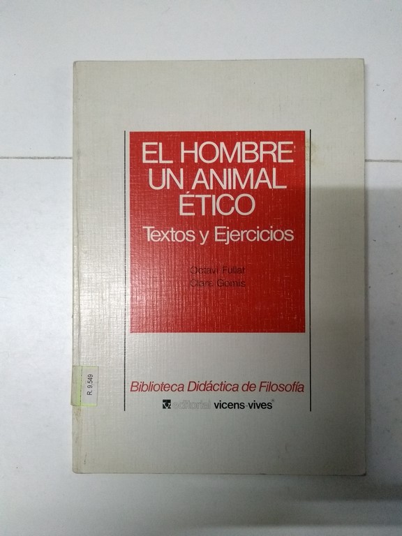 El hombre un animal ético