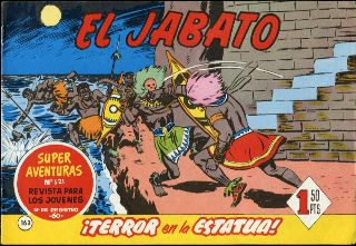 EL JABATO Nº. 163: ¡TERROR EN LA ESTATUA!