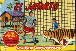 EL JABATO Nº. 280: ¡RESCATE ACCIDENTADO!